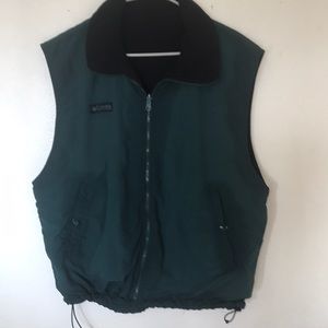 Columbia men’s fleece lined vest